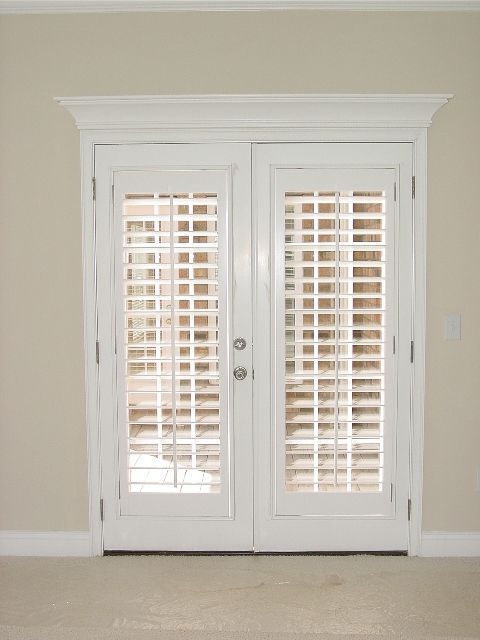 19 Beautiful Louvered French Doors Snapshot Inspiration | French door window treatments, French door coverings, Doors interior added by Spoak Member