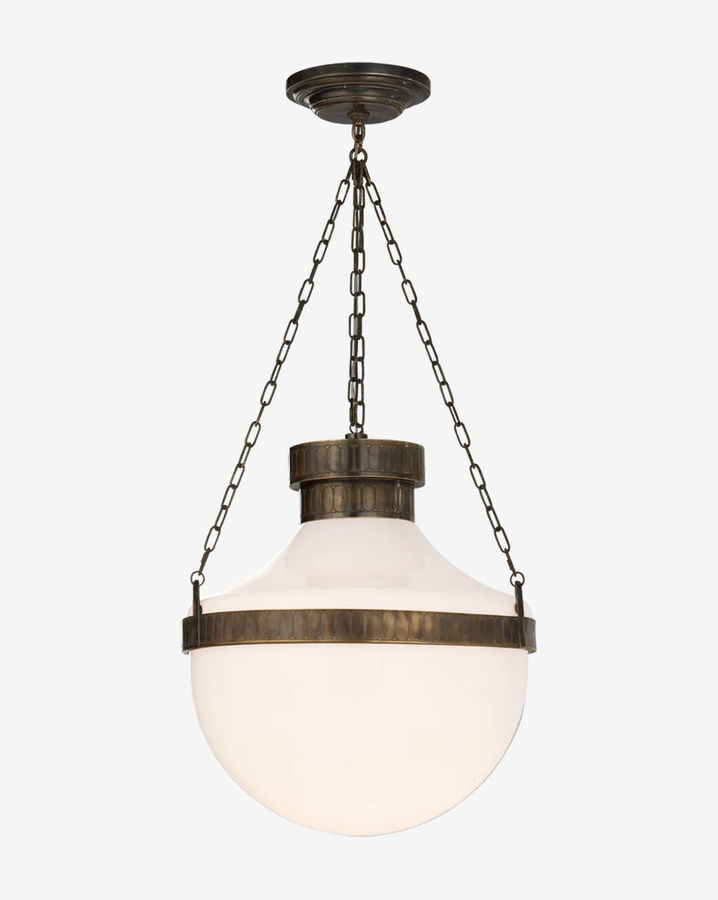 Modern Schoolhouse Lantern added by Kate McKay Designs