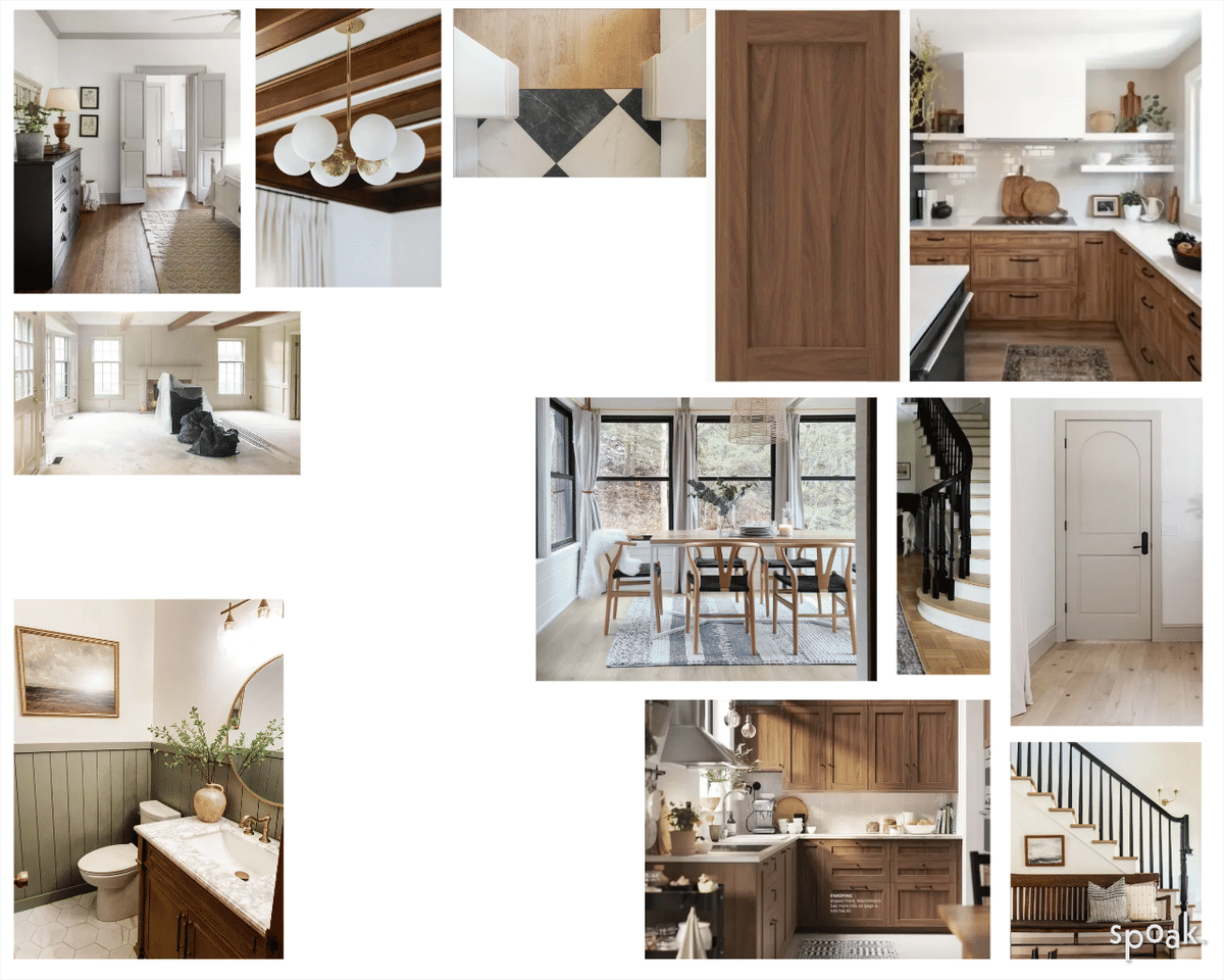 Mid Century Modern Kitchen Inspo designed by Taylor Peterson