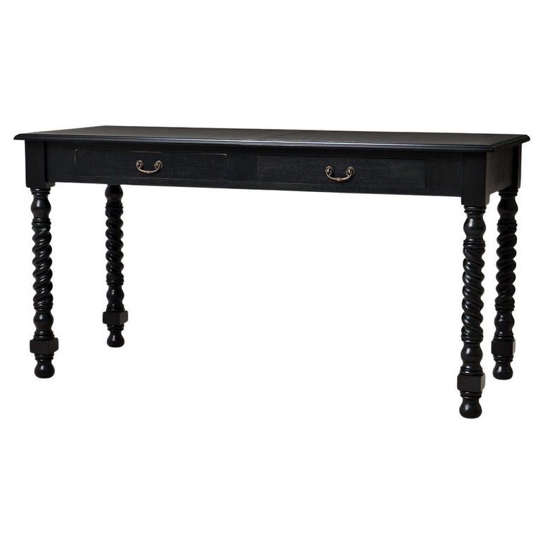 European Black Rustic Desk added by Brooke Schwartz