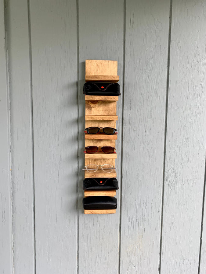 Sunglasses Shelf Extra Large  Eyeglass Rack  Organization  | Etsy added by Spoak Member