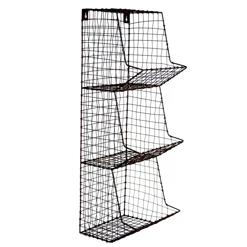 Alisha Metal Wall Organizer with Wall Baskets added by Lindsay Medendorp