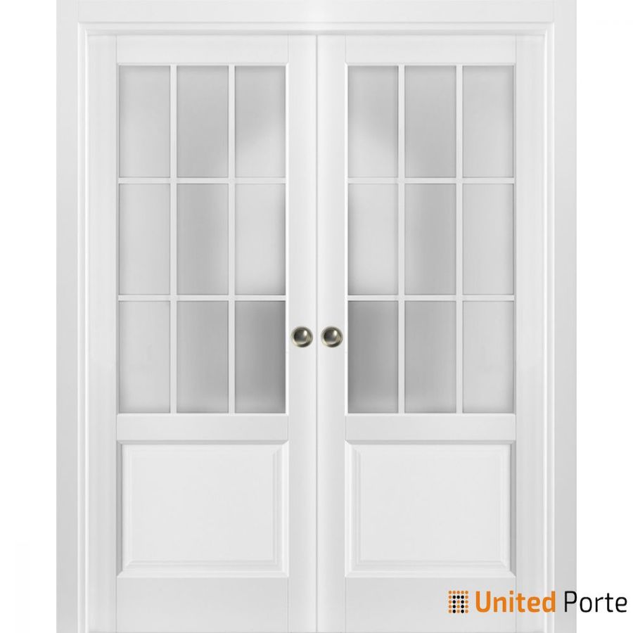 French pocket Doors  48x80 clear glass added by Spoak Member