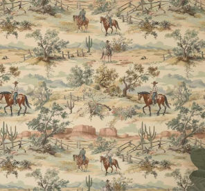 Cowboy Horse Peel and Stick Wallpaper added by Kristina Blackford
