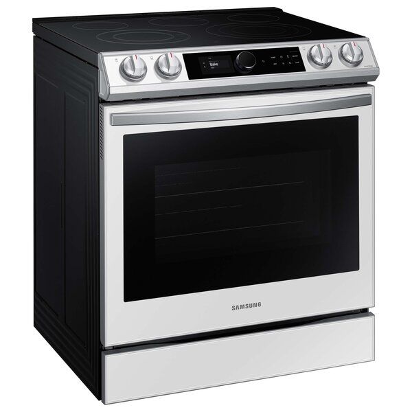 Samsung Bespoke 30" 6.3 Cubic Feet Smart Electric Slide-In Convection Range added by Emoke Balazs