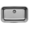 Karran Undermount 30.5-in x 18.375-in Soft Satin Brushed Stainless Steel Single Bowl Kitchen Sink Lowes.com added by Brooke Schwartz
