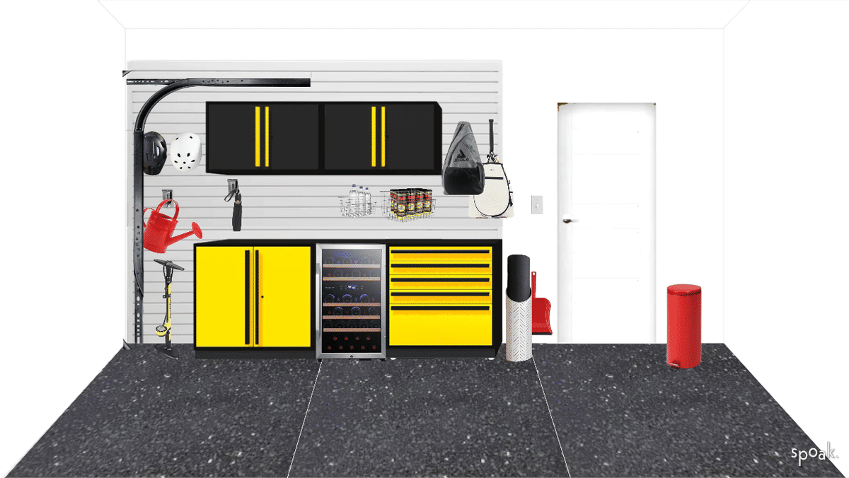 Green Garage Inspo designed by Christina Whiteside