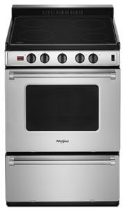 24-inch Freestanding Electric Range with Upswept SpillGuard™ Cooktop Stainless Steel WFE500M4HS | Whirlpool added by Spoak Member