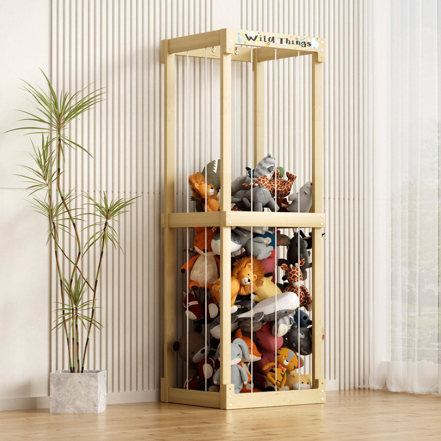 Rebrilliant Raylyn Rebrilliant Solid Wood Toy Organizer & Reviews | Wayfair added by Karleigh Miller