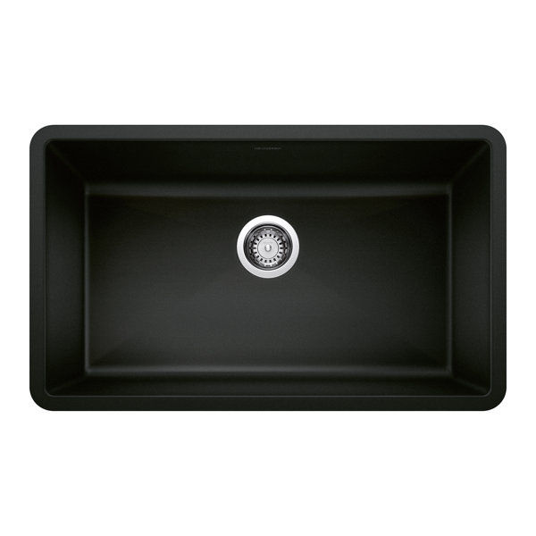 Precis Silgranit 32" L x 19" W Undermount Kitchen Sink added by HELEN SALGADO