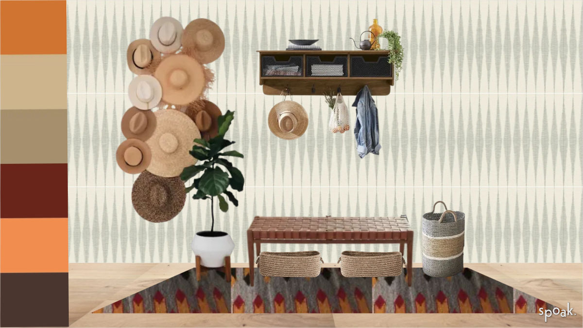 Mudroom Inspiration designed by Brittany Allerdyce