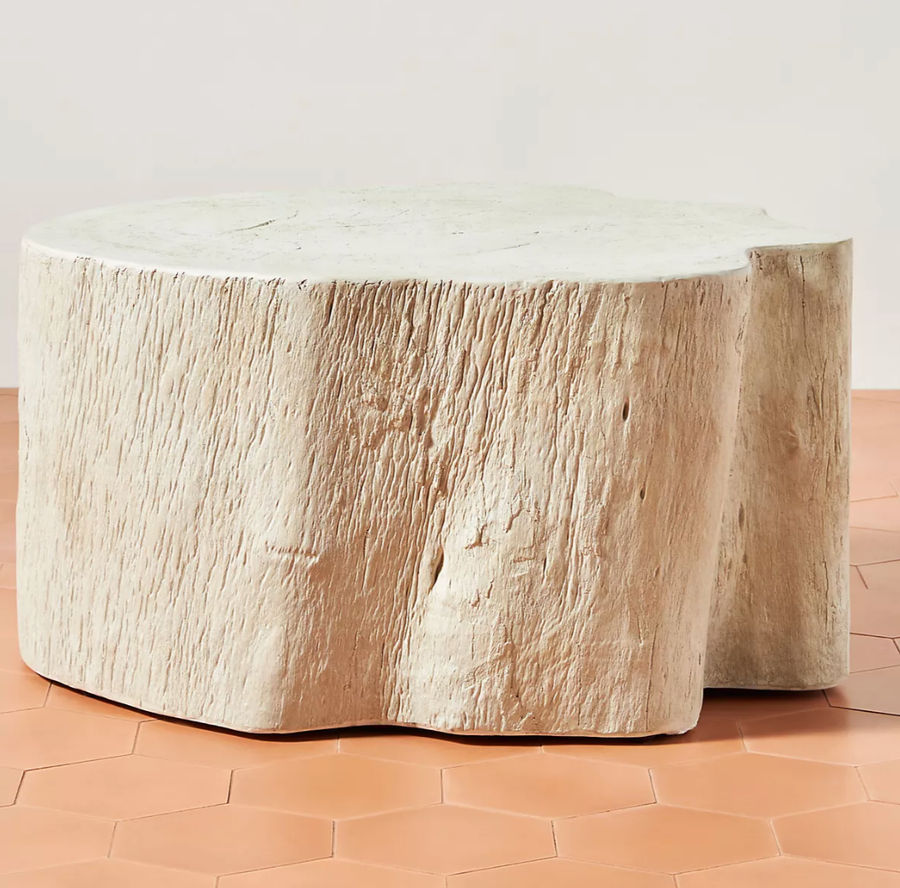 Live-Edge Concrete Indoor/Outdoor Coffee Table added by Samantha Grifone