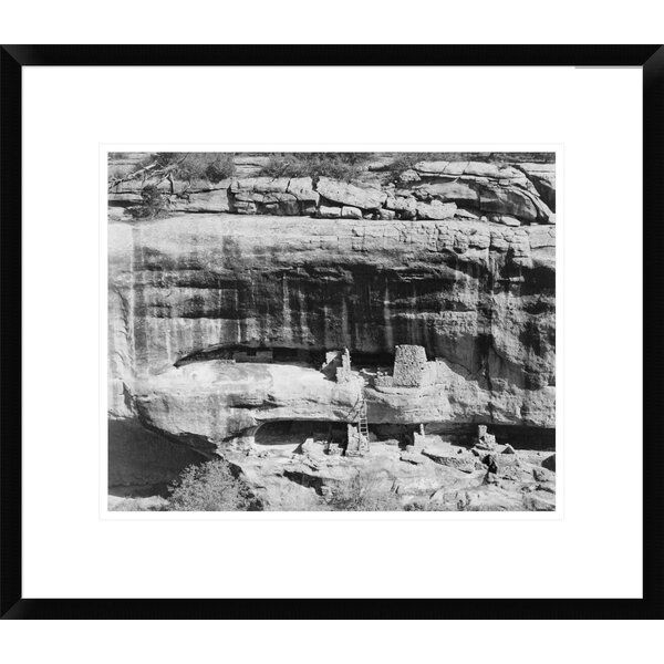 Cliff Dwellings, Mesa Verde National Park, Colorado, 1941 Framed On Canvas by Ansel Adams Print added by sallie tyler