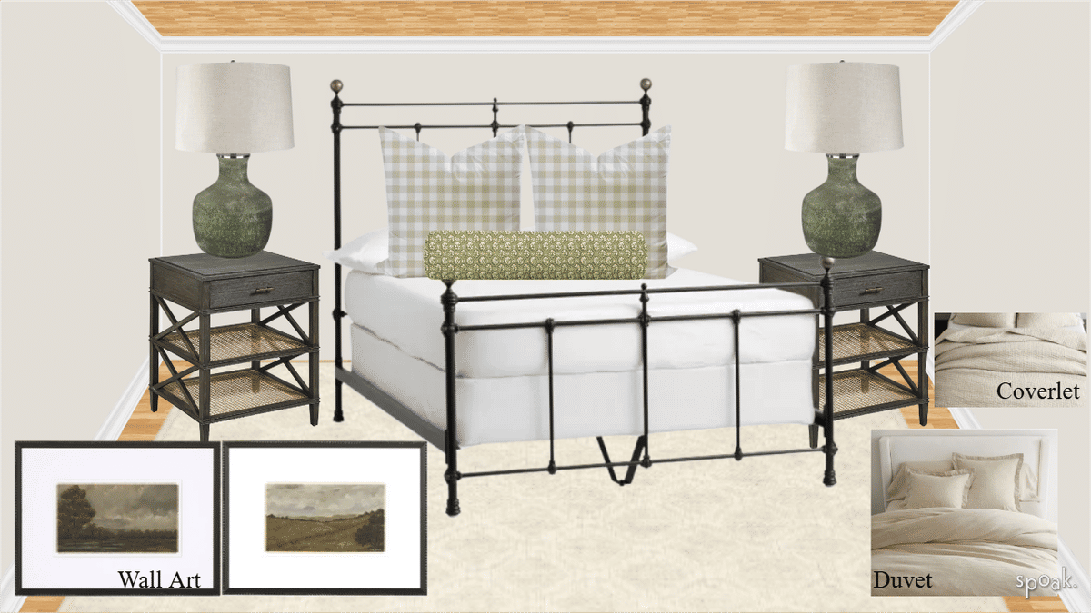 Bedroom Inspiration designed by Anslie Leverette