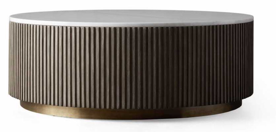 Finnley Round Coffee Table 42" added by Katie Farruggia
