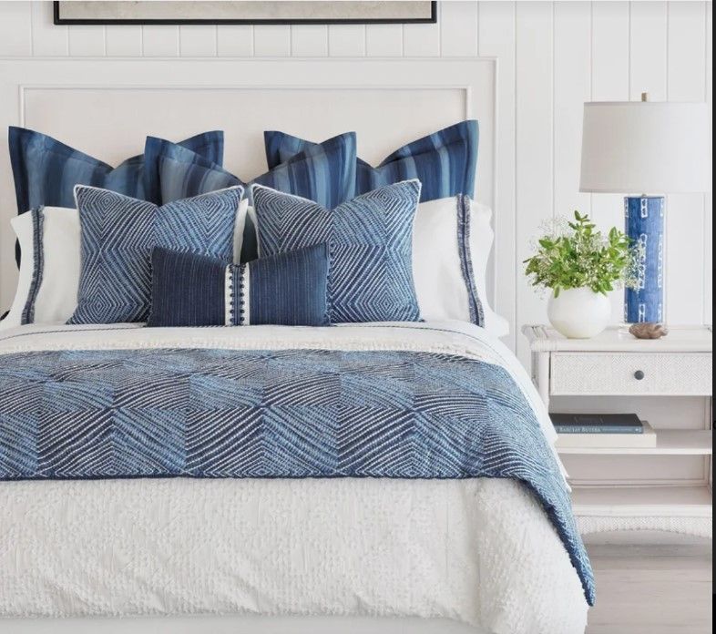 Mykonos Bedding Collection by Eastern Accents added by Sandy Schargel Interiors
