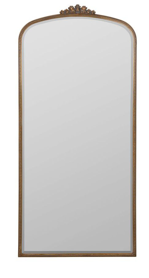Bridgitte Ornate Floor Mirror, Antique Gold added by DANI SILVERSTEIN