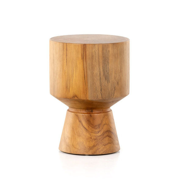 Lecce 13'' Teak Outdoor Side Table added by Chad Phillips