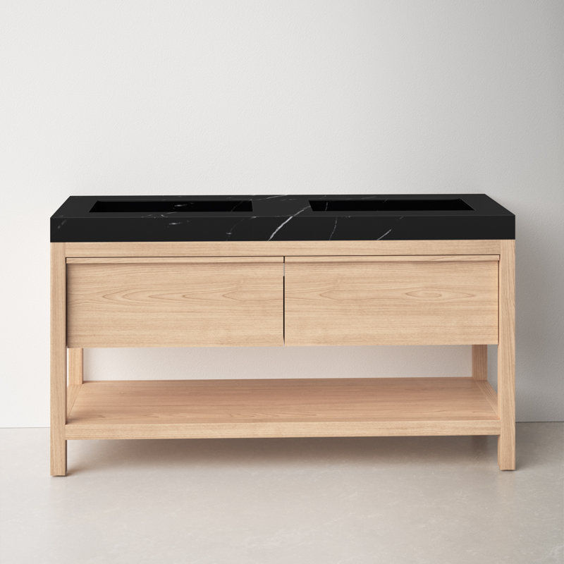 Ariane 59.54'' Double Bathroom Vanity added by Kate Lynn Nemett