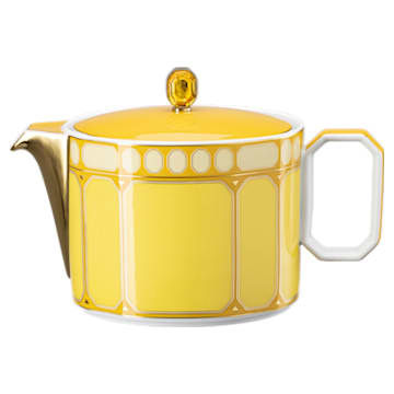 Signum teapot, Porcelain, Small, Yellow by SWAROVSKI added by Rxchel Abrahams