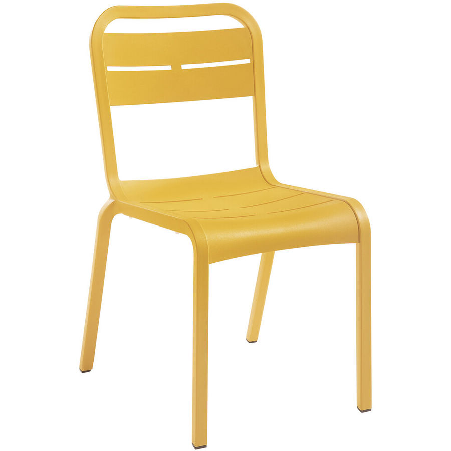 Grosfillex Cannes Yellow Resin Stackable Outdoor Chair added by Sunayna Ravula