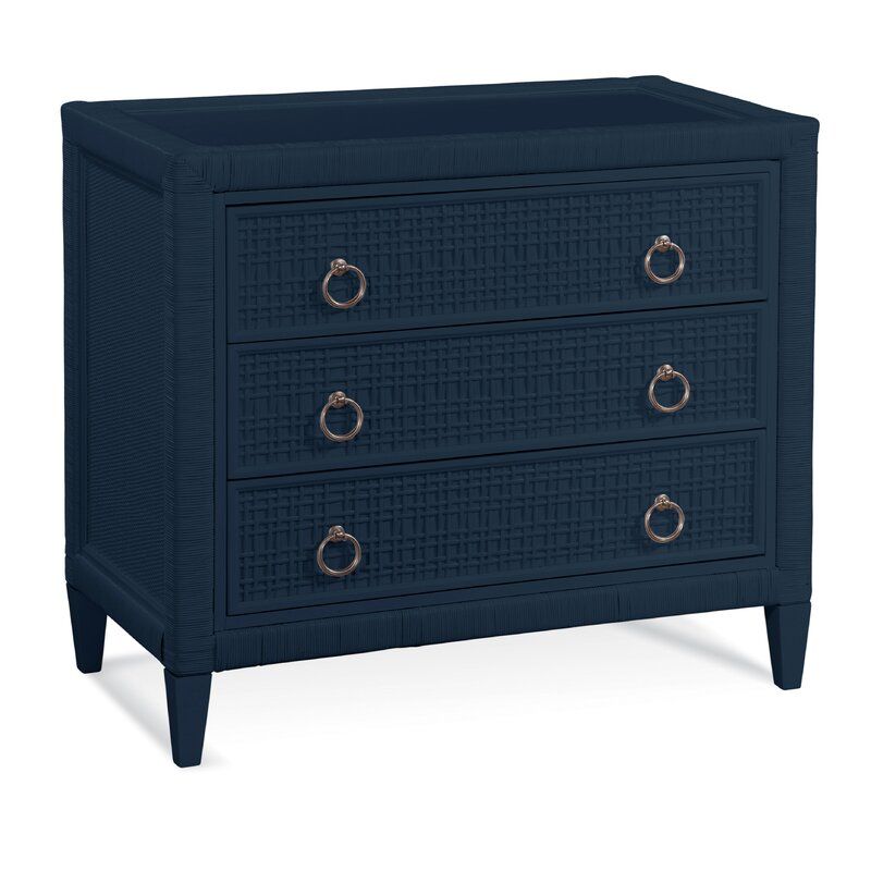 Braxton Culler Naples 3 Drawer 36" W Dresser in Blueberry, 32'' H x 36'' W x 20'' D added by Kate Lynn Nemett