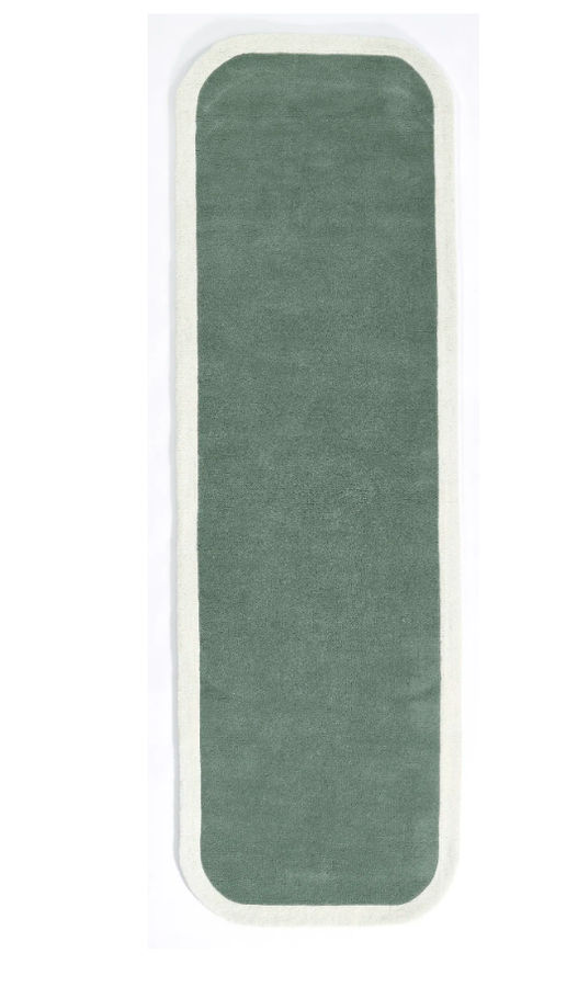 Hermione Hand Tufted Wool Area Rug in Green/Beige | AllModern added by Nichole Gianniotti