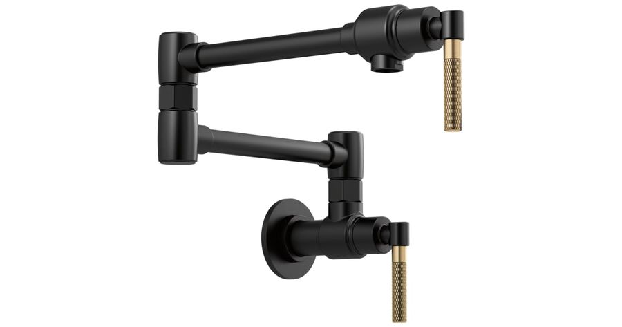 Brizo 62843LF-BLGL Litze 4 GPM Wall Mounted Double Handle | Build.com added by Alethia Vitale