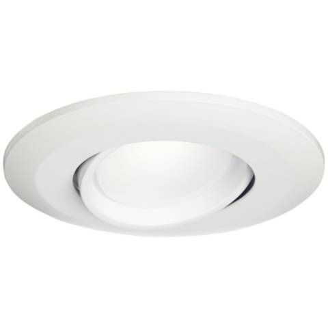 5"/6" White Gimbal Retrofit 15W LED Eyeball Downlight - #1R723 | Lamps Plus added by Danielle Becker