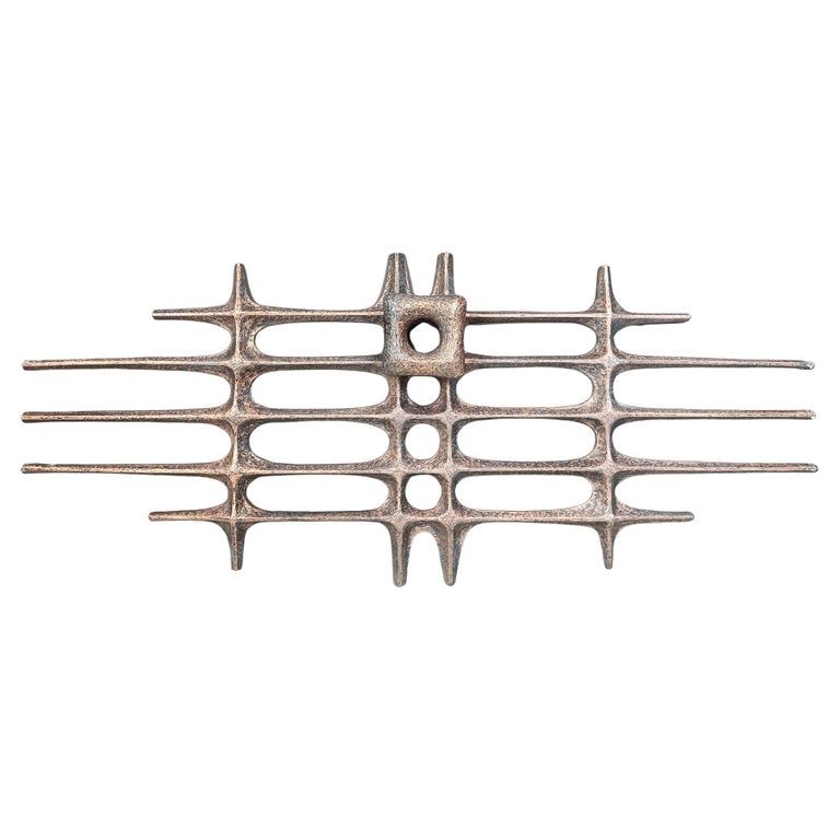 Large brutalist wall sculpture, 1970s added by Fabian Ortega