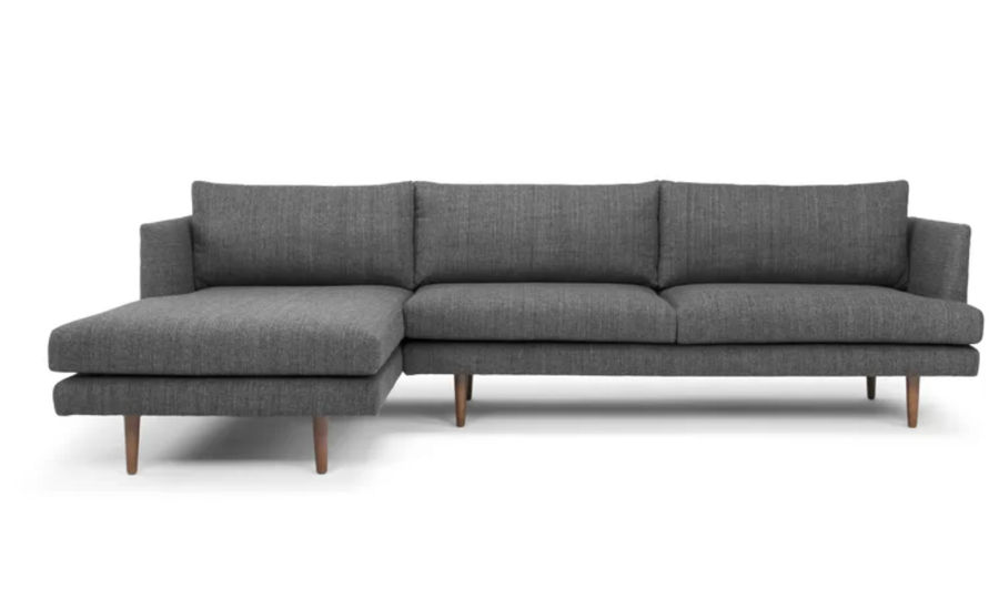 Jarrett 112'' Polyester Blend Stationary Sofa & Chaise Sectional added by Spoak Member
