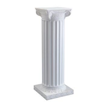 Astoria Grand Shaver Empire Column Pedestal | Wayfair added by Spoak Member