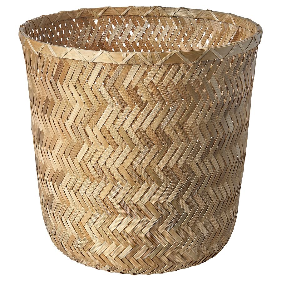 KLYNNON Plant pot, handmade bamboo, 9 ½" - IKEA added by Spoak Member