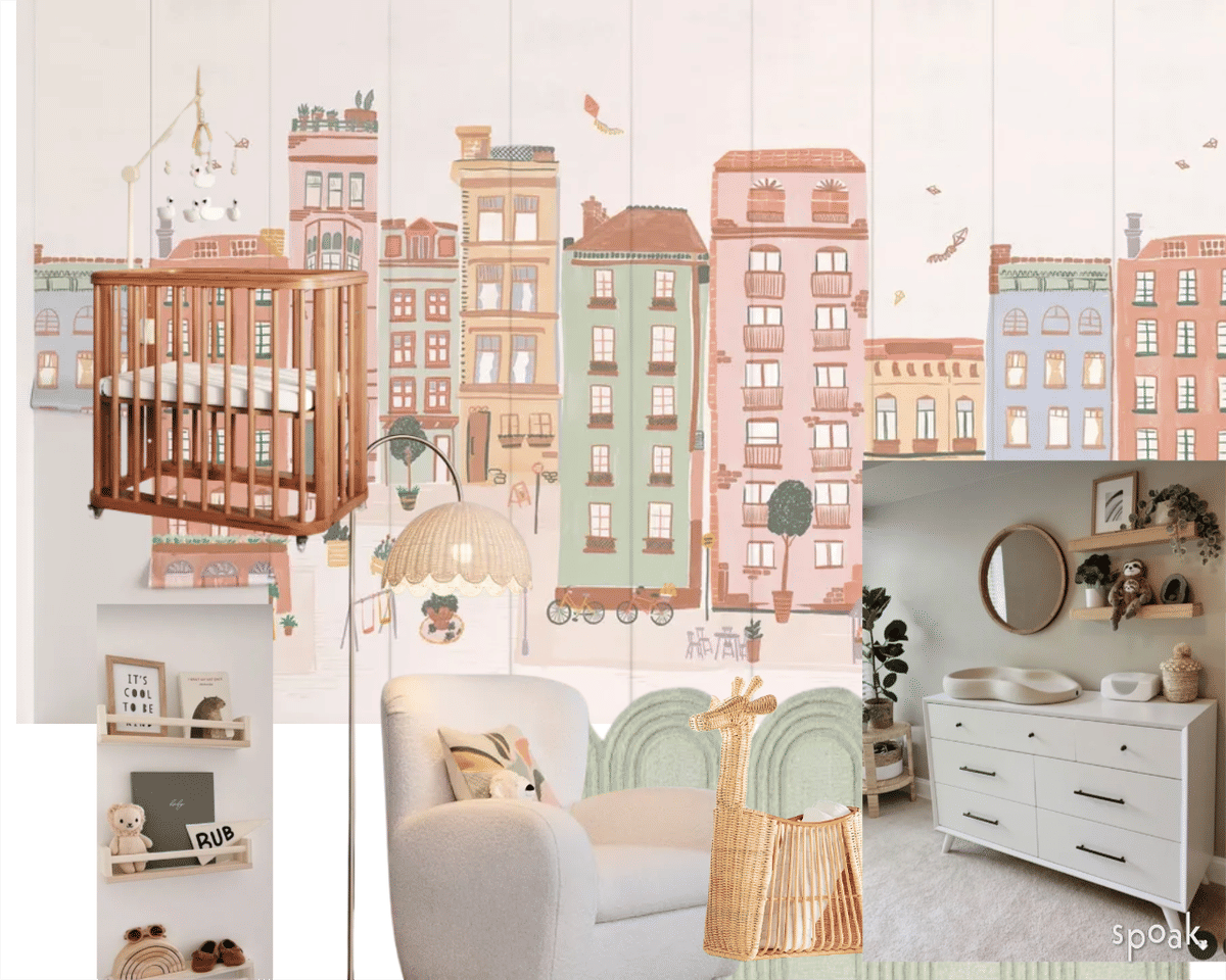 Nursery Inspo designed by Casey Scott