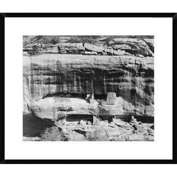 Cliff Dwellings, Mesa Verde National Park, Colorado, 1941 Framed On Canvas by Ansel Adams Print added by sallie tyler