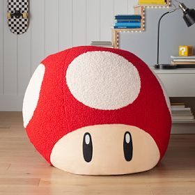 Super Mario™ Super Mushroom Bean Bag Chair added by Elizabeth Davis