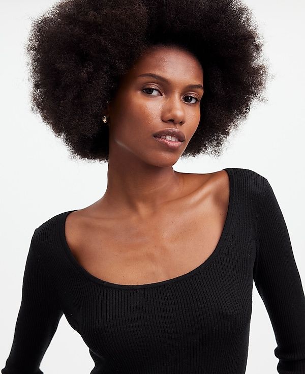 Merino Wool-Silk Blend Scoopneck Sweater | Madewell added by Julia Byrum