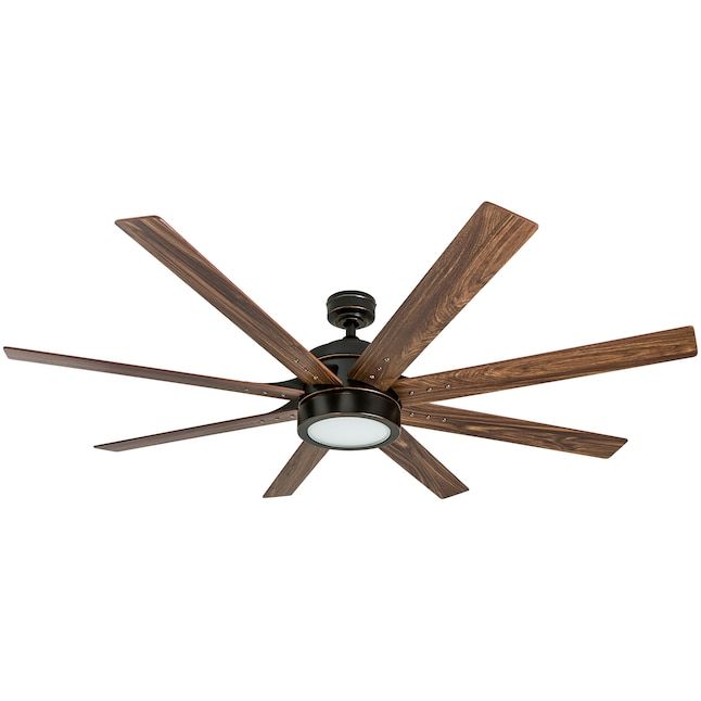 Kensgrove 72 in. Integrated LED Indoor/Outdoor Espresso Bronze Ceiling Fan with Light and Remote Control added by Melissa Fraum