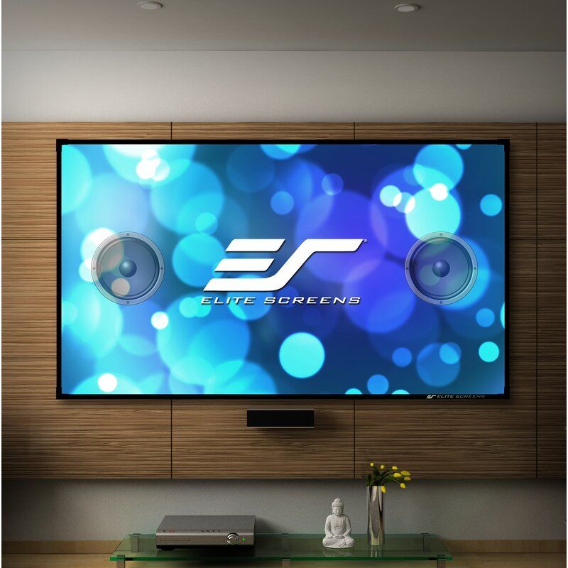 Elite Screens Fixed Frame Projector Screen added by sallie tyler