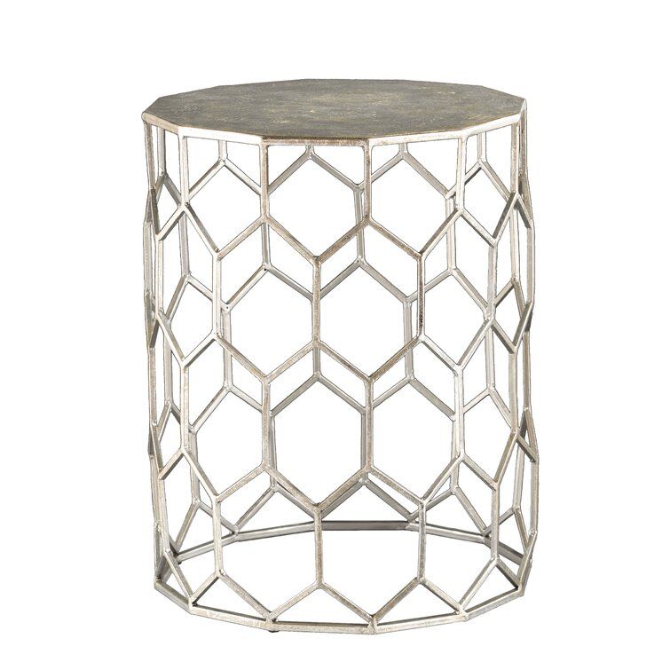 Chantella Iron Drum End Table added by Jessica Russell