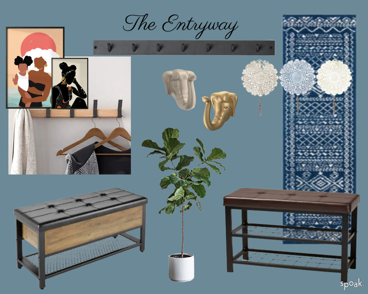 Mudroom Inspiration designed by Samantha Garcia