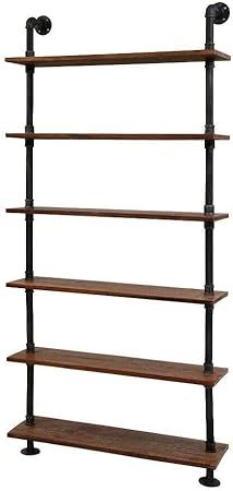 Diwhy Industrial Pipe Shelves Rustic Modern added by Dogwood Home Design