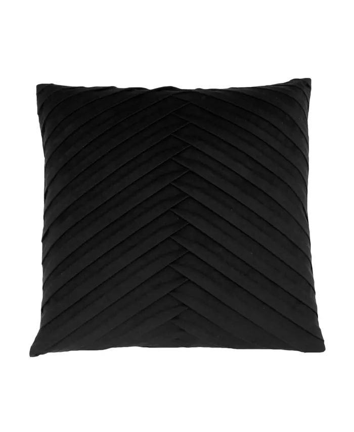 James Pleated Velvet Pillow, 20" x 20" added by Spoak Member