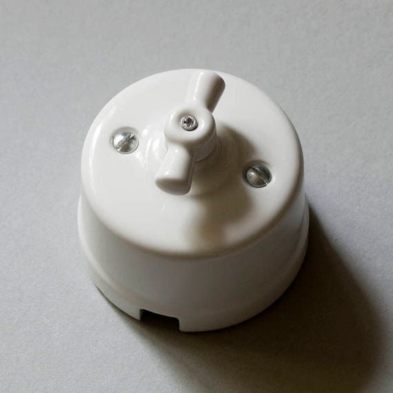 Period Porcelain Light Switch - Etsy added by Spoak Member