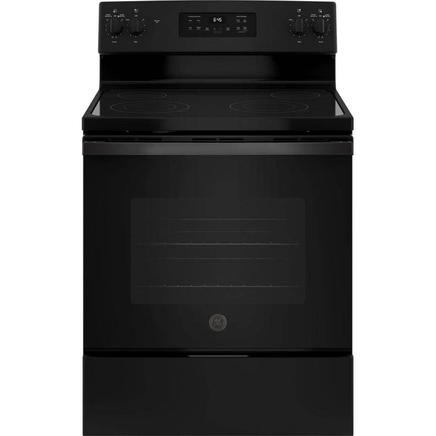 GE 30 in. 5.3 cu. ft. Freestanding Electric Range in Black JB645DKBB - The Home Depot added by Ariel Steinberg