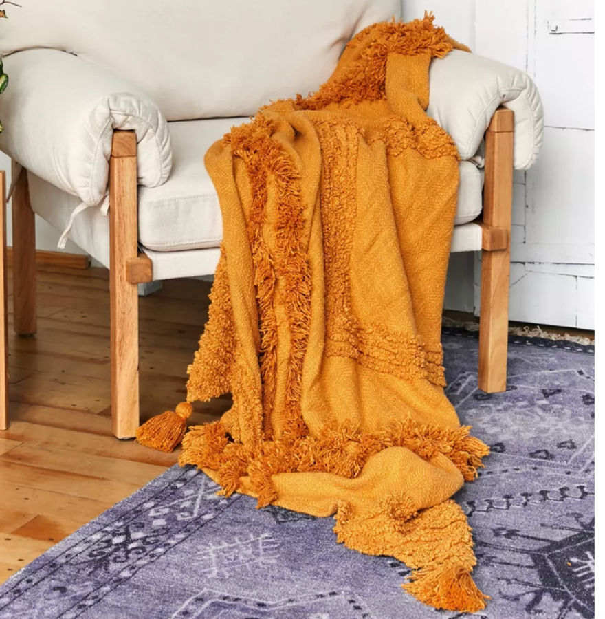 Aden Tufted Throw Blanket added by Chelsea Alysa