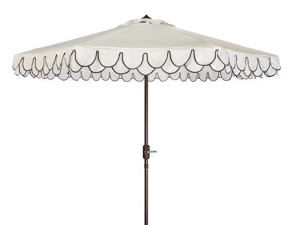 Uv Resistant Elegant Valance 9Ft Auto Tilt Umbrella | Safavieh - PAT80 added by Bailey Spangler