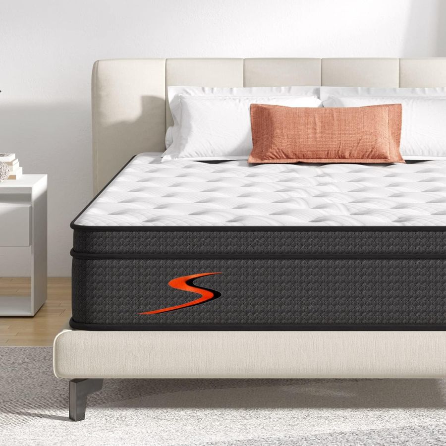 Sweetnight Full Mattress in a Box - 12 Inch Pillow Top Full Size Mattress, Gel Memory Foam Hybrid Mattress with Individually Pocketed Springs for Support & Comfort Sleep, Siesta Black added by Ruthann R