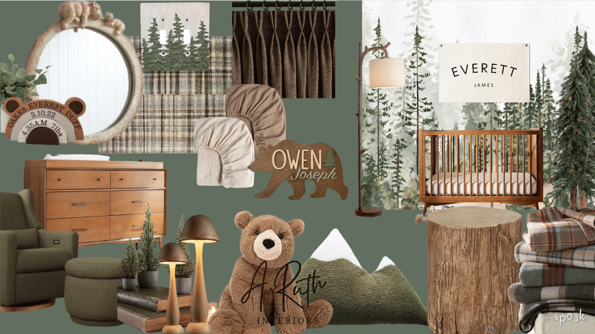Nursery Inspo designed by Abigail Ridge