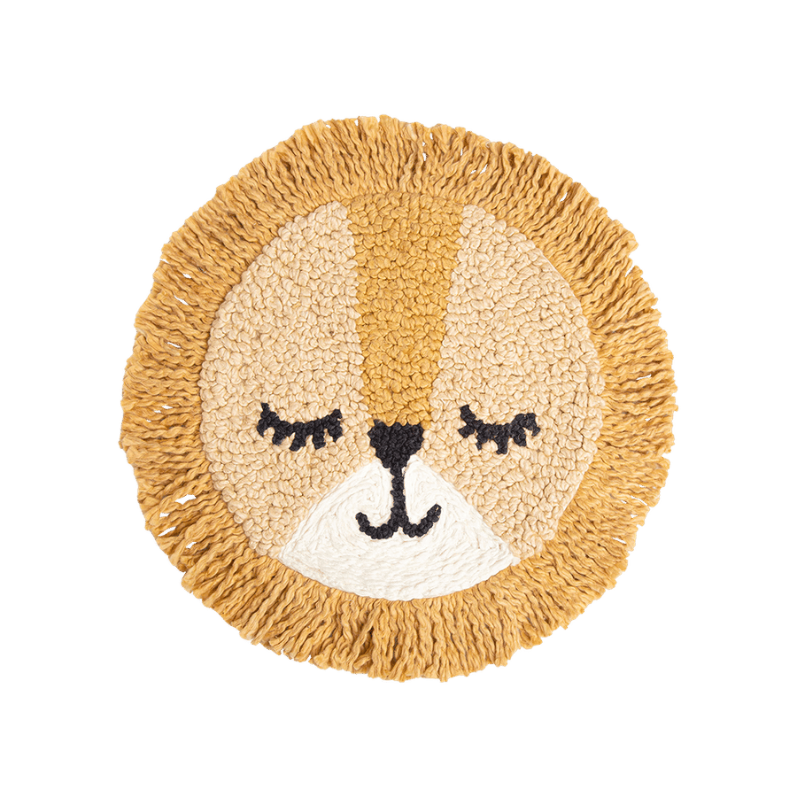 Lion Decorative Pillow | Nursery Dcor added by Where The Heart Is Designs